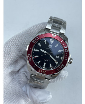 (준비완료/특급배송)NO.4178/신공장 태그호이어 아쿠아레이서 43MM 블루 브슬