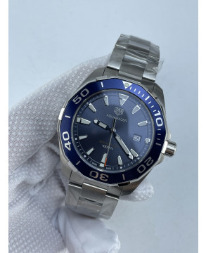 (준비완료/특급배송)NO.4179/신공장 태그호이어 아쿠아레이서 43MM 블루 브슬
